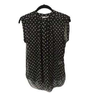 Rebecca Taylor polka dot blouse silk blend 2 🎉HP🎉